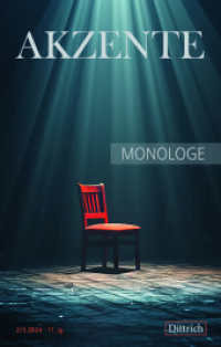 Akzente 2 / 3 / 2024: Monologe （1. Auflage 2024. 2024. 116 S. 22.2 cm）