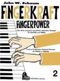 Fingerpower H.2 : Eine Reihe progressiv geordneter technischer Übungen für Klavier und Orgel (Fingerkraft. Progressiv geordnete technische Übungen für Klavier oder Orgel HEFT 2) （1962. 28 S. m. zahlr. Noten. 30.5 cm）