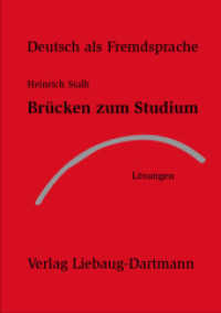 Brücken zum Studium. Lösungen （2006. 111 S. 24 cm）