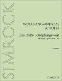 Das dritte Schopfungswort : Motette für gemischten Chor. gemischter Chor (SATB divisi) a cappella. Chorpartitur. 6 Min. （2020. 24 S. 303 mm）