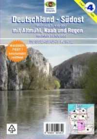 Wassersport-Wanderkarte / Deutschland S&uuml;dost mit Altm&uuml;hl, Naab und Regen f&uuml;r Kanu- und Rudersport (Wassersport-Wanderkarte) （7., &uuml;berarb. Aufl. 2022. 2 S. 1 farb. Kte Ma&szlig;st. 1:450000,）