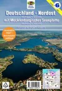 Wassersport-Wanderkarte / Deutschland Nordost f&uuml;r Kanu- und Rudersport : Kanu-und Rudersportgew&auml;sser / 1:450000. Mit Karte Mecklenburg 1:100000. 1:100000 (Wassersport-Wanderkarte) （9., &uuml;berarb. Aufl. 2021. 2 S. &Uuml;bersichtskarte Ma&szlig;stab）