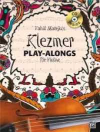 Vahid Matejkos Klezmer Play-alongs für Violine, m. Audio-CD (Klezmer Play-alongs) （2009. 40 S. Noten m. Akkordsymb. 31 cm）