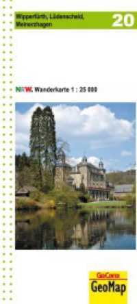 Wipperfürth, Lüdenscheid, Meinerzhagen, topographische Wanderkarte NRW : 1:25.000. 1:25000 (Geo Map) （4. Aufl. 2022. 25 cm）