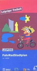 FahrRadStadtplan Leipzig : Leipziger Freiheit. Hrsg.: Stadt Leipzig. 1 . 20.000 （3, überarb. Aufl. 2004. Beil.: Begleith.）