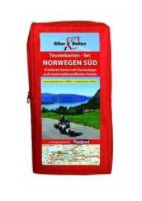 Tourenkarten Set Norwegen Süd (FolyMaps) : 1:600 000 (Biker Betten) （2017. 22 cm）