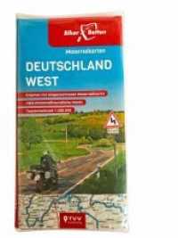 Motorradkarten Set Deutschland West : BikerBetten Tourenkarten 1:300 000 （2019. 22.5 cm）
