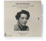 Hannah Arendt, Texte aus Briefen und dem Werk, 1 Audio-CD : 75 Min. (onomato hörbücher) （2007.）