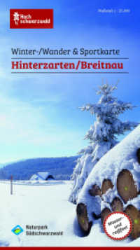 Winter-/Wander & Sportkarte Hinterzarten/Breitnau : Maßstab 1:25000 （1. 2021. 2 S. 17 cm）