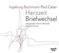 Herzzeit, 4 Audio-CDs : Ingeborg Bachmann - Paul Celan. Briefwechsel. 304 Min. （2009. Beil.: Booklet. 142 x 125 mm）
