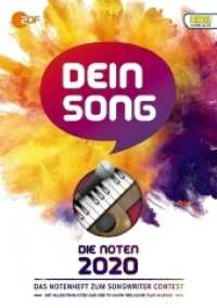 Dein Song 2020 : Die Noten - mit Textbeiträgen und tollen Tipps. Klavier, Gitarre und Gesang. (Dein Song) （2020. 56 S. 297 mm）