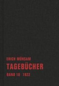 Tagebücher. Bd.10 1922 （2016. 408 S. 20 cm）