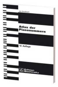 Atlas der Pianonummern : Dtsch.-Engl. （12. Aufl. 2017. 576 S. 180 cm）