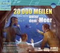 20000 Meilen unter dem Meer, 1 Audio-CD : Chor- und Orchesterhörspiel. 60 Min. (Mit Pauken und Trompeten) （1. Aufl. 2014. 129 x 111 mm）