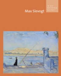 Max Slevogt in der Dresdener Galerie : Hrsg.: Staatliche Kunstsammlungen Dresden, Galerie Neue Meister (In der Dresdener Galerie 11) （2012. 64 S. 41 farb. u. schw.-w. Abb. 21 cm）