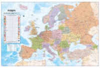 Politische Europakarte als Poster, deutsch, ca. 90x61cm : Maßstab 1:10.350.000 Mio. 1:1035000 （2019. 60 x 90 cm）