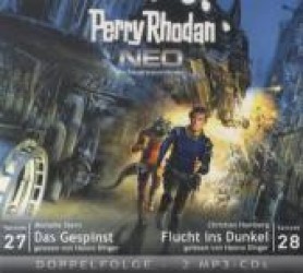 Perry Rhodan NEO MP3 Doppel-CD Folgen 27 + 28, 2 MP3-CDs : Das Gespinst; Flucht ins Dunkel. 700 Min.. Lesung (Perry Rhodan NEO Folge.27/28) （2012. 143 x 126 mm）