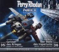 Perry Rhodan NEO MP3 Doppel-CD Folgen 35 + 36, 2 MP3-CDs : Geister des Krieges; Der Stolz des Imperiums. 740 Min.. Lesung (Perry Rhodan NEO Folge.35/36) （2013. 140 x 127 mm）