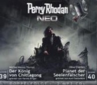 Perry Rhodan NEO MP3 Doppel-CD Folgen 39 + 40, 2 MP3-CDs : Der König von Chittagong; Planet der Seelenfälscher. 700 Min.. Lesung (Perry Rhodan NEO Folge.39/40) （2013. 139 x 128 mm）