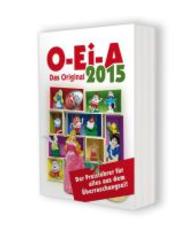 O-Ei-A 2015 - Das Original - Der Preisführer für alles aus dem Überraschungsei! （32. Aufl. 2014. 1536 S. 17 cm）