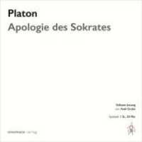 Apologie des Sokrates, 1 Audio-CD : Ungekürzte Lesung von Axel Grube, Volltextlesung. 84 Min. （1. Auflage. 2019. 4 S. 132 x 132 mm）