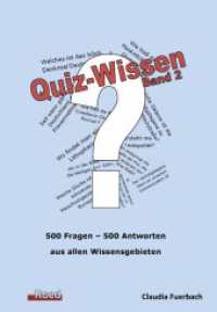 Quiz-Wissen - Band 2 : Quizfragen mit Lösungen （NED. 2025. 264 S. 125 Abb.）