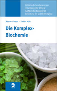 Die Komplex-Biochemie : Einfaches Behandlungssystem mit umfassender Wirkung. Ausführlicher Rezeptierteil. Darstellung der 30 JSO Biocomplexe （3. Aufl. 2017. 176 S. 22.5 cm）