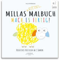Millas Kritzel Malbuch - Mach es Fertig! : Kreatives kritzeln ab 2 Jahren (PAPERISH Kinderbuch) （2. Aufl. 2019. 48 S. 21 cm）