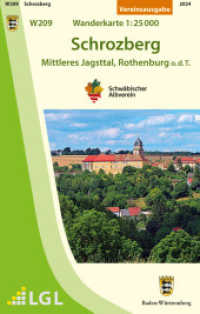 Wanderkarten 1:25 000W209 : W209 Schrozberg - Mittleres Jagsttal, Rothenburg o.d.T. : Wanderkarte 1:25.000 (Karte des Schw&auml;bischen Albvereins)