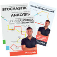 Mathematik Abitur Lernhefte Set inkl. Aufgabensammlung, m. 1 Buch, m. 3 Buch : Lernvideos von Daniel Jung - Abiturvorbereitung in Mathe (Mathe Abitur mit Daniel Jung) （2., überarb. Aufl. 2022. 356 S. 29.7 cm）