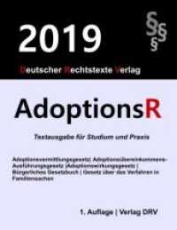 Adoptionsrecht （2019. 232 S. 220 mm）