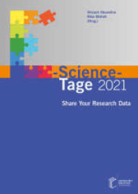 E-Science-Tage 2021 : Share Your Research Data （2022. 432 S. 101 Farbabb. 297 mm）