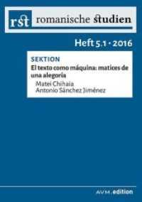 Romanische Studien, Heft 5, 2016 (Romanische Studien Beihefte 5) （2018. 656 S. 21 cm）