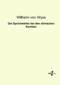 Sprichwoerter bei den roemischen Komiker -- Paperback / softback (German Language Edition)