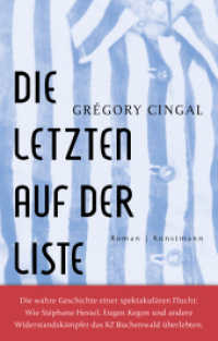 Die letzten auf der Liste : Roman