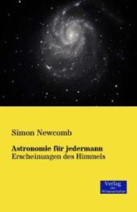 Astronomie fur jedermann : Erscheinungen des Himmels -- Paperback / softback (German Language Edition)