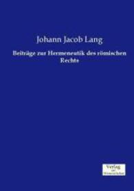 Beitrage zur Hermeneutik des roemischen Rechts -- Paperback / softback (German Language Edition)