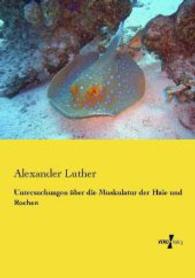 Untersuchungen uber die Muskulatur der Haie und Rochen -- Paperback / softback (German Language Edition)