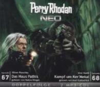 Perry Rhodan NEO MP3 Doppel-CD Folgen 67 + 68, 2 MP3-CDs : Das Haus Pathis; Kampf um Ker'Mekal. 686 Min.. Lesung (Perry Rhodan NEO Folge.67 - 68) （2014. 138 x 128 mm）
