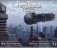 Perry Rhodan NEO MP3 Doppel-CD Folgen 71 + 72, 2 MP3-CDs : Die Kriegswelt; Epetrans Vermächtnis. 700 Min.. Lesung (Perry Rhodan NEO Folge.71/72) （2014. 144 x 127 mm）