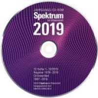 Spektrum der Wissenschaft CD-ROM 2019, CD-ROM : Jahrgang 2019 （2020. 12.5 x 14.5 cm）