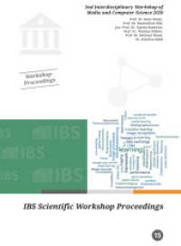 2nd Interdisciplinary Workshop of Media and Computer Science 2020 (IBS Scientific Workshop Proceedings 15) （2022. 177 S. 21 cm）