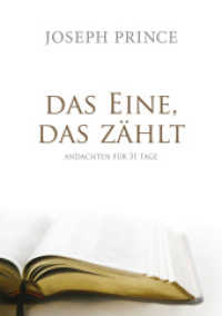 Das Eine, das zählt : Andachten für 31 Tage （2017. 35 S. 21 cm）
