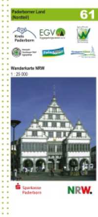 Paderborner Land (Nordteil) Blatt 61, topographische Wanderkarte NRW : 1:25.000. 1:25000 (Geo Map) （2. Aufl. 2025. 25 cm）