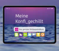 Meine Konfi_gechillt : Das geniale Zeitkapselalbum （2025. 64 S. 20 x 23 cm）