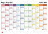 Wandkalender: Unser Kita-Jahr 2026/27 (Klett Kita Arbeitshilfen) （2025. 1 S. 59.4 x 84.1 cm）