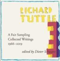 A Fair Sampling. Collected Writings 1966-2019 （2019. 504 S. 20 Abb. 17.8 cm）