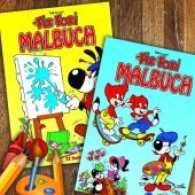 Fix und Foxi Malbuch, 2 Hefte : (Original Rolf Kauka). Malbuch （Erstauflage. 2016. 64 S. m. zahlr. Illustr. Beil.: Stifte. 21 x 29.7 c）