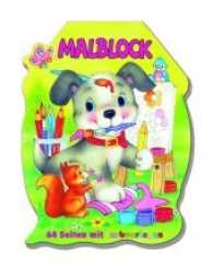 Malblock gestanzt - Hund : Malbuch （Erstauflage. 2017. 64 S. m. Illustr. 21 cm）