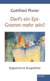 Darf's ein Epi-Gramm mehr sein? : Epigramme & Sinngedichte （2018. 141 S.）